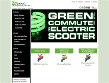 Tablet Screenshot of bravoelectricvehicles.com